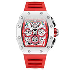 white red