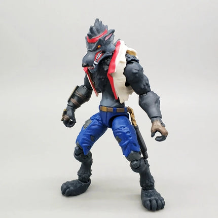 3.75 Inch Action Figures Set - Werewolf Ninja & Special Forces Crossover Poseable Troops Model Collection For Toys & Hobbies