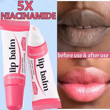 Remove Dark Lip Balm Serum Fast Lighten Melanin Lip Mask Exfoliating Fade Lip Lines Dead Skin Nourishing Repair Lip Care Makeup