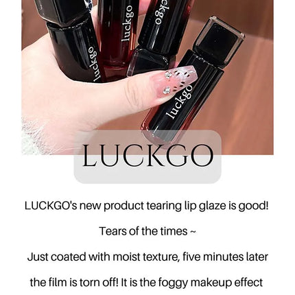Chocolate Brown Peel Off Lip Stain Waterproof Makeup Matte Khaki Orange Liquid Lipstick Nude Black Tattoo Lips Tint Cosmetic