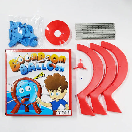 Boom Boom Balloon Toy Tabletop Game Bursting Balloon Toys for Party Game Prop Prank Family Gathering Interactive Toys Kids Gifts