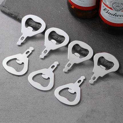 1 PC Metal DIY Bottle Opener Inserts Kit, Flat Beer Opener Hardware, Handmade Project Craft