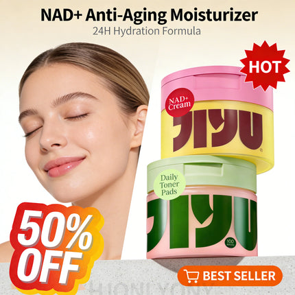 Korean Anti-Aging NAD+ Facial Cream Hydrating Moisturizing Firming Rejuvenating Lightweight Skin Care Product