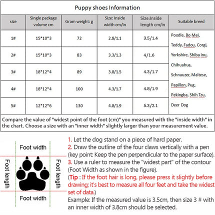 Dog Shoes Non-Slip Soles Thick Plush Protection Paw Pet Shoes Warm For Dog Non-Slip Dog Shoes Breathable Climbing Pets Booties
