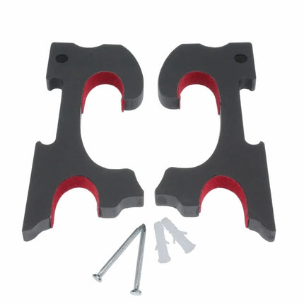 2/Set Sword Hook Wall Mount Samurai Sword Hanger Display Holder Adjustable for Japanese Sword Katana Tanto Knife Magic Wand