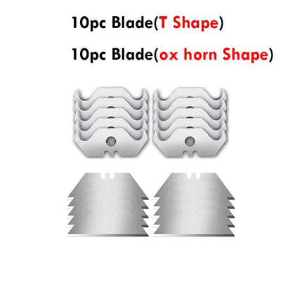 Metal Stainless Steel Folding Box Cutter Knife Self-Locking Design Sharp unboxing knife couteau pliant Art Supplies Stationery