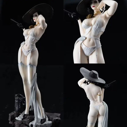 New 30cm Biochemical Eight-Foot Lady Standing Statue Doll Hand Model Experience Beautiful Young Woman Sexy Ornaments Toy Gift