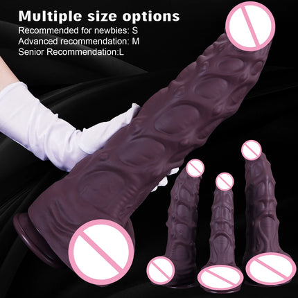Oversized Sex Shop for Men and Women Sex Product Liquid Silicone G Point Masturbation Butt Plug Adult Sex Toys Anal Plug Auns