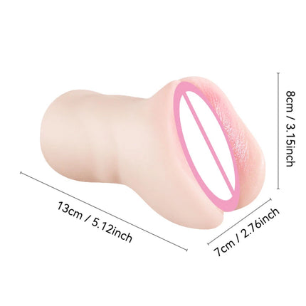 Adult Masturbation Sex Toys High Quality Male Portable Pocket Pussy Lifelike Female Vagina Anal 2 Holes Adult 18+ Sex Products