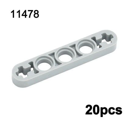 Building Blocks DIY Thin Arm With Shaft Hole Compatible Assembles Particles 99773 6632 32056 32017 Educational Toys For Leduo