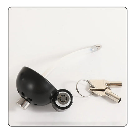 ABS Male Chastity Cage with Urethral Sounds Anti Pinch Hidden Lock Invisible Kit for Adult Men Fetish Play Cock Cage BDSM Device