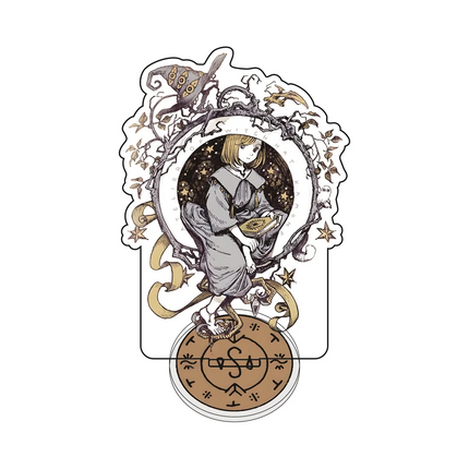 Anime Atelier of Witch Hat 10-13cm Acrylic Stand Double-sided Interlayer Clear HD Printed Tabletop Decoration Exquisite Keychain