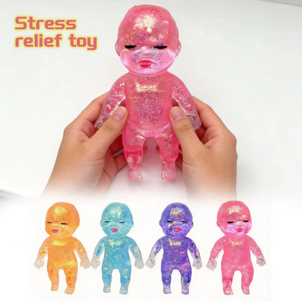 Bestseller Natasha Soft Maltose Baby Squeeze Toy, Cute Stretchable Slow Rising Stress Relief Toy, Ideal Gift for Adults Anxiety