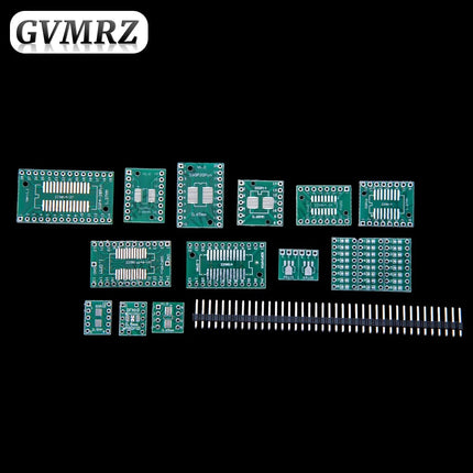 70PCS SMD to DIP Adapter Converter Plate PCB Board kit SOP14 SOP16 SOP24 SOP28 SOP10 SOP8 SOP28 SOP20 SOP SOP8 SOP28 SOP20
