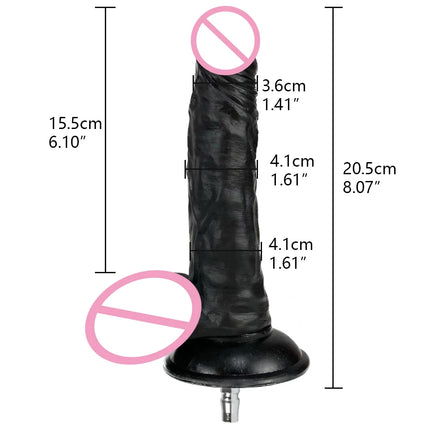 ROUGH BEAST Sex Machine Dildo Attachment for Vac-U-Lock Masturbation Machine Women and Man Anal Plug Sex Toy Masturbator Product