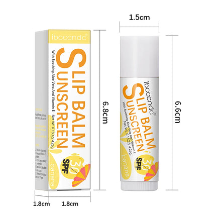 New Sunscreen Lip Balm SPF30 Hydrating Lip Sunblock For Protects Travel Size Sunscreen For Lips Soothes And Moisturizes Lips Sun