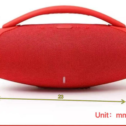 100W High-power Portable Bluetooth Speaker Outdoor Sports RGB/USB/TF Card Subwoofer 360 Surround Sound War Drum Speaker