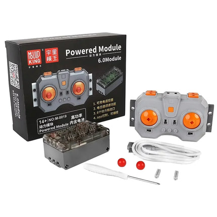 Mould King Technology Parts Power Motor M L XL Servo Motor 4.0 6.0 Remote Control for MOC Electric Building Blocks Modification