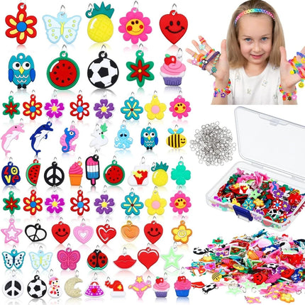 Loom Band Charms Silicone DIY / Charms Bracelet Silicone DIY