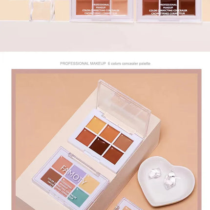 Nine-tone Concealer Spotty Acne Print Dark Eye Circles Tear Gap Brightening Skin Tone Lasts Forever