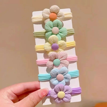 6/10/12pcs Children's Bow 10 Piece Hair Clip Cute Baby Headwear Princess Hair Clip Headwear Kids Gift