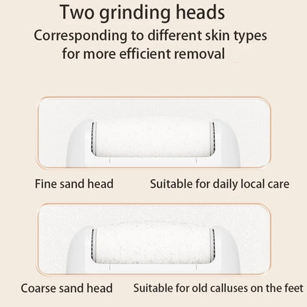 USB Electric Callus Remover Professional Rechargeable Foot File Grinder Pedicure Machine for Cracked Dead Skin And Heel Scrubbin