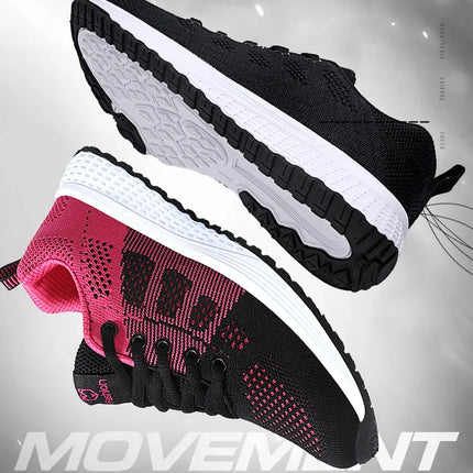 Women Sport Shoes Fashion Platform Sneakers Ladies Spring Summer Flats Running Shoes for Women Casual Shoes Mesh Jogging Tennis