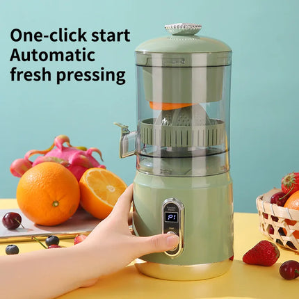 Compact portable electric juicera new multi-functional orange juice machine specifically designed for separating fruit pulp