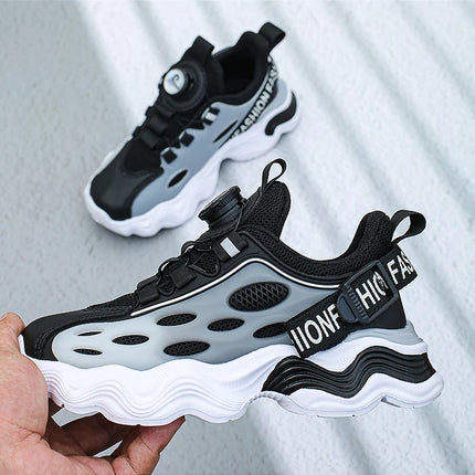 Kids Shoes for Boys Spring Summer 2025 New Casual Mesh Breathable Sneakers Platform Soft Comfortable Running Shoes for Children