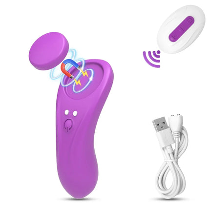 Remote Control Wearable Panty Clitoral Magnetic Vibrators for Women Clitoris Stimulator Vagina Massager Adult Female Sex Toys