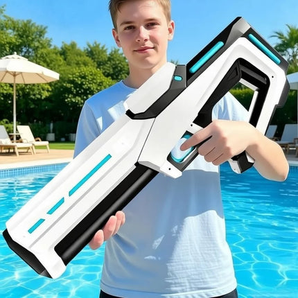 Rechargeable Electric Water Guns for Adults Children Powerful Shooting Automatic Absorb Water Blasters Outdoor Pool Kids Toys