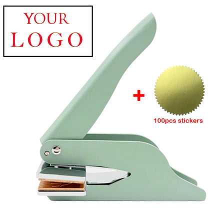 Embosser Stamp LOGO Customized Wedding Library Book Private Seals Customization Envelope Party Invitation Embossing Stamps DIY