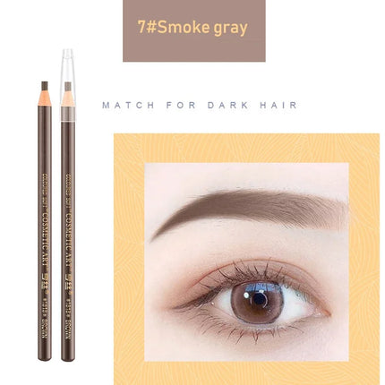 Waterproof Eyebrow Pencil Professional Women Eyes Makeup Tattoo Tint Microblading Pen Wood Natural Cosmetic Beauty Eyebrow Tool