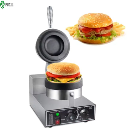 Electric Burger Machine 1300W Panini Press Non stick Coating Burger Machine Burger Machine Baking Machine