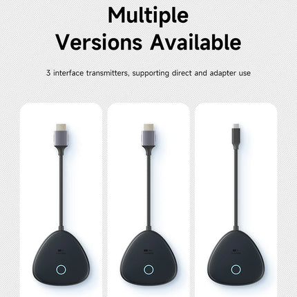 Hagibis Wireless HDMI-compatible Transmitter and Receiver Enterprise 4K Extender Kit Display Adapter Dongle Casting Video Audio