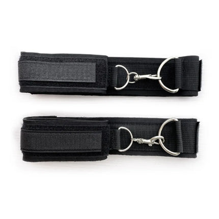 18+ Couple BDSM Bondage Kit - Soft Adjustable Wrist & Thigh Cuffs, Beginner-Safe Restraints Toy for Women Adult Supplies