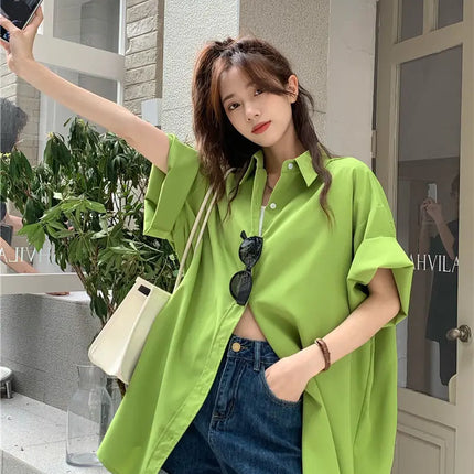 XEJ Elegant and Youthful Women's Blouses Oversize Shirts Women's Summer Clothing Spring 2022 Short-Sleeve Youth Blouses