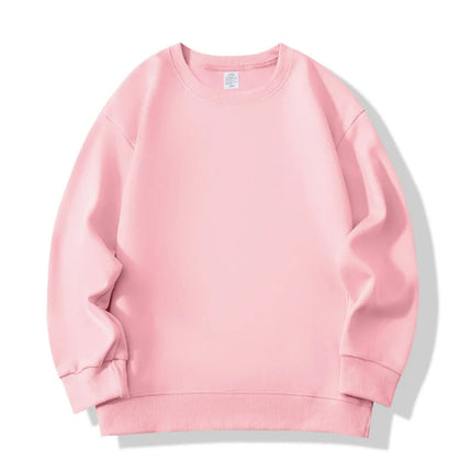 Fashion Girls Boys Sweatshirts Clothing Autumn Solid Color Casual Long Sleeve Loose Tops Children's Clothes Teen 6 8 10 12 Years