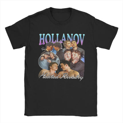 Heated Rivalry Ilya Rozanov But Daddy I Love Him T Shirt Men's Pure Cotton Vintage T-Shirts Crew Neck Tees Short Sleeve Clothing