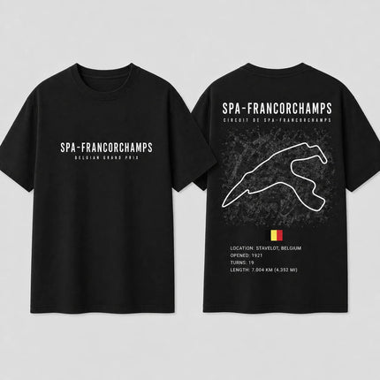 Nürburgring Printed Cotton Short-sleeved T-shirt Suitable for Car Racing Enthusiasts Men's Clothing 2026 Summer New T Shirt