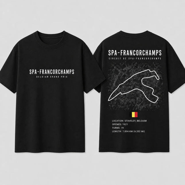 Nürburgring Printed Cotton Short-sleeved T-shirt Suitable for Car Racing Enthusiasts Men's Clothing 2026 Summer New T Shirt
