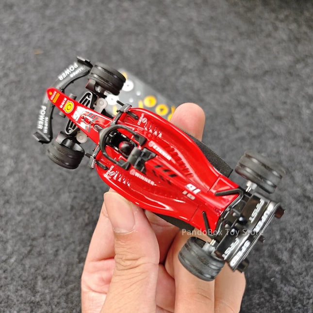 F1 Formula Racing Car 1:64 RC Car mini 2.4G APP Control  Alloy Remote Control Car with Light Toys for Children's Christmas Gifts