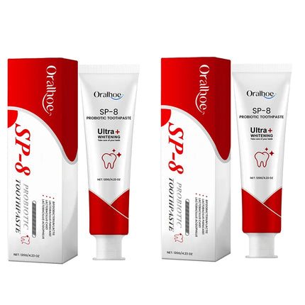 Probiotic Toothpaste Sp8 Mint Fresh Breath Remove Plaque Stains Prevent Periodontitis Teeth Keep Brighten Oral Care Toothpaste