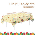 plastic tablecloth 7 / rectangle
