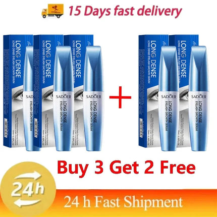 Fast Eyelash Growth Serum Natural Eyelashes Enhancer Longer Thicker Eyebrows Lift Essence Fuller Lashes Eye Care Korean Cosmetic