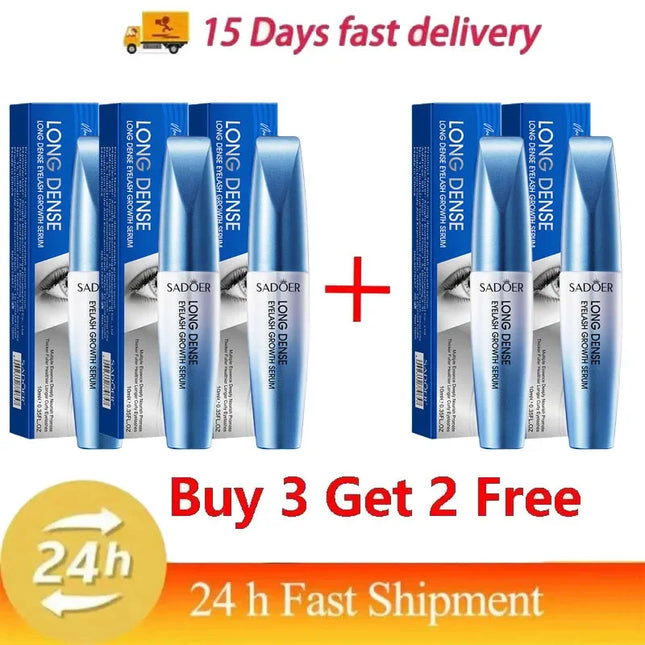 Fast Eyelash Growth Serum Natural Eyelashes Enhancer Longer Thicker Eyebrows Lift Essence Fuller Lashes Eye Care Korean Cosmetic