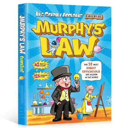 Murphy's Law English Popular Science Comic Book Children Teens Educational Picture Book Kids Brain Training Reading Book