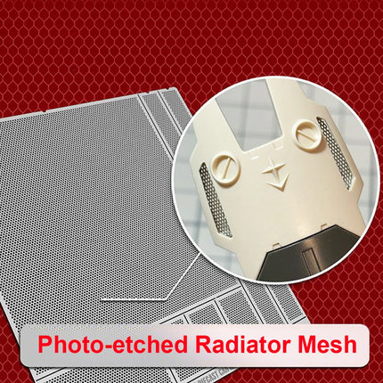 Radiator Mesh / Grill Photo-Etched For Modeling Photoetched Grille And Radiator Mesh For Modelcars