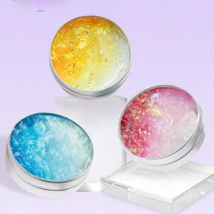 Crystal Clear Non-newtonian Liquid Clay Transparent Colorful Non Stick Hand Crystal Mud Non-Toxic Stretchy Liquid Crystal Slime