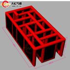 red 6x3 no roof